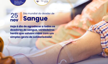 25 de Novembro – Dia Mundia do Doador de Sangue